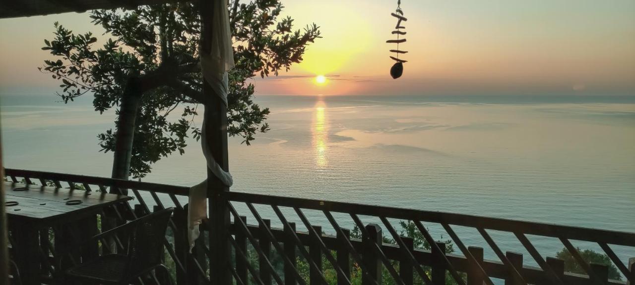 Villa Balcony On The Rocks Agioi Saranta Exterior foto